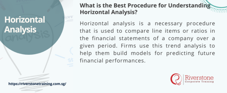 What Is The Best Procedure To Understanding Horizontal Analysis Riverstone 2929