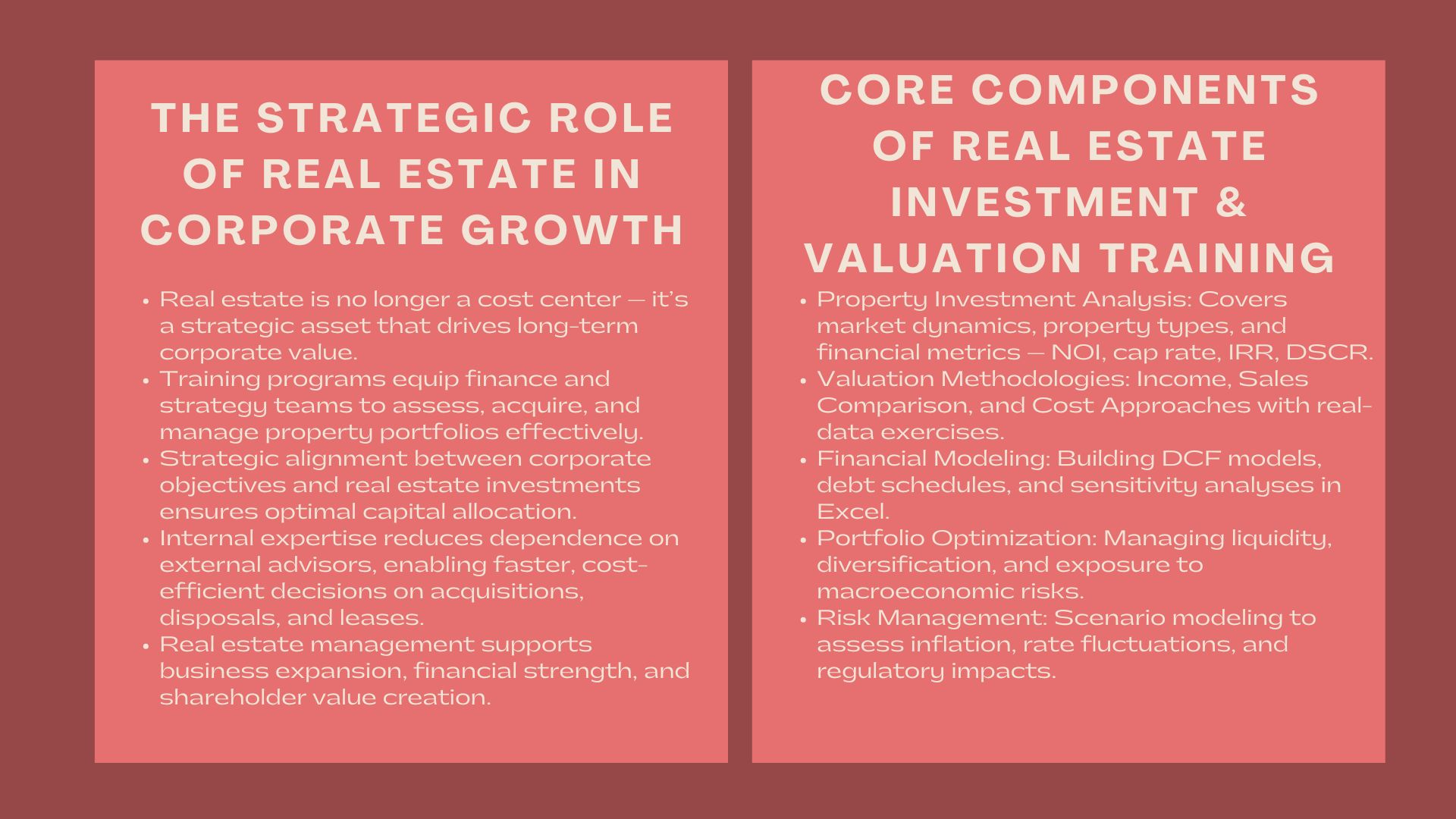 Certified Real Estate Investment Training