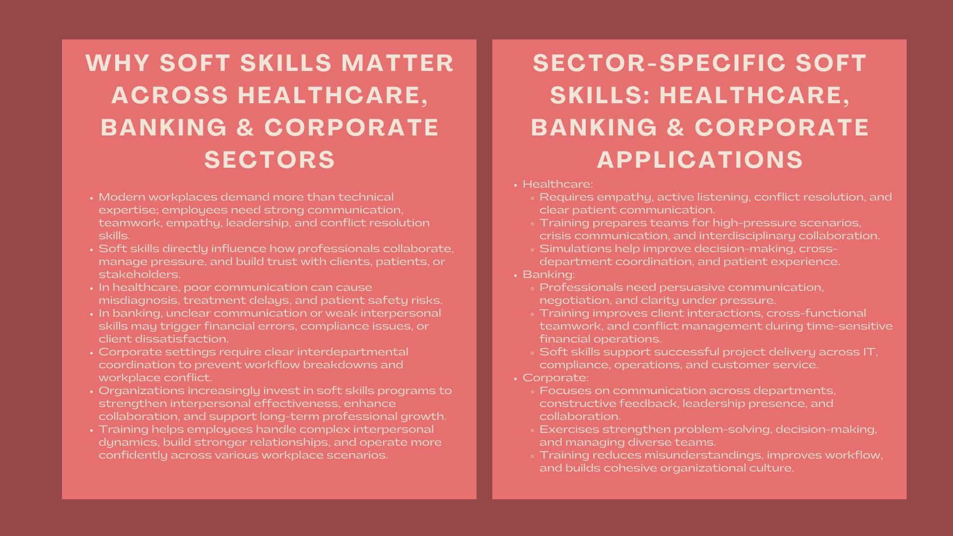 Certified Soft Skills Training for Professionals