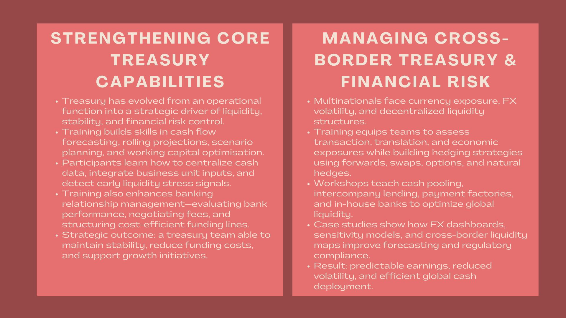 Certified Corporate Treasury Management