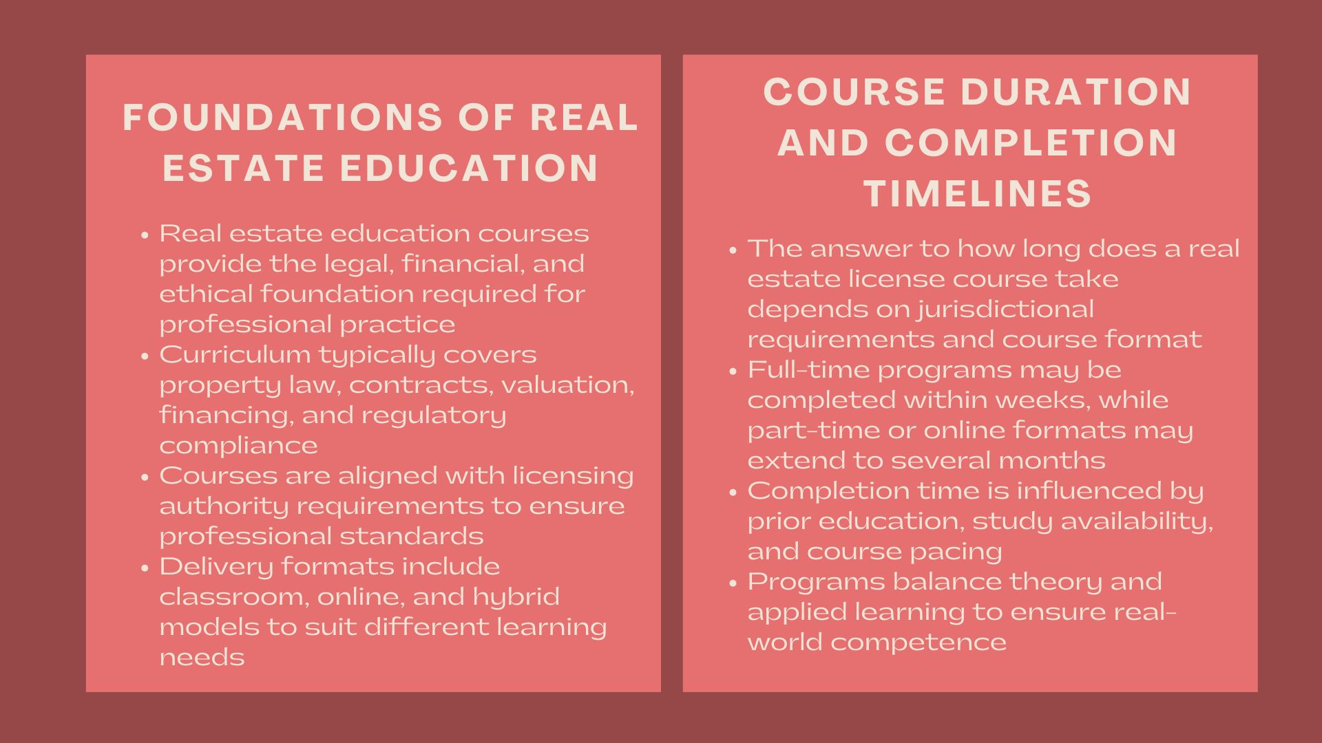 Learn How to Complete Real Estate License