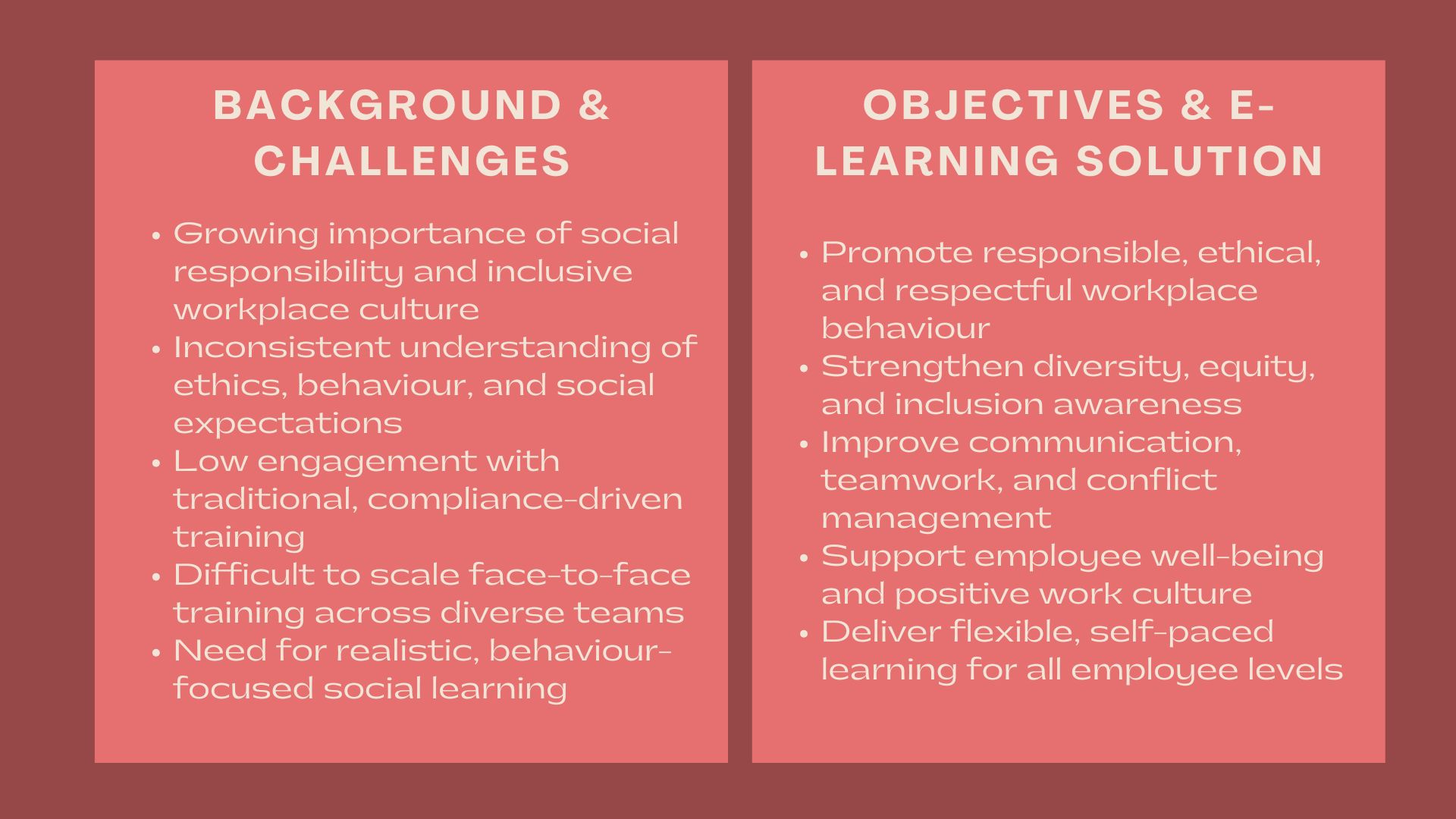 Case Study Social E-Learning Services