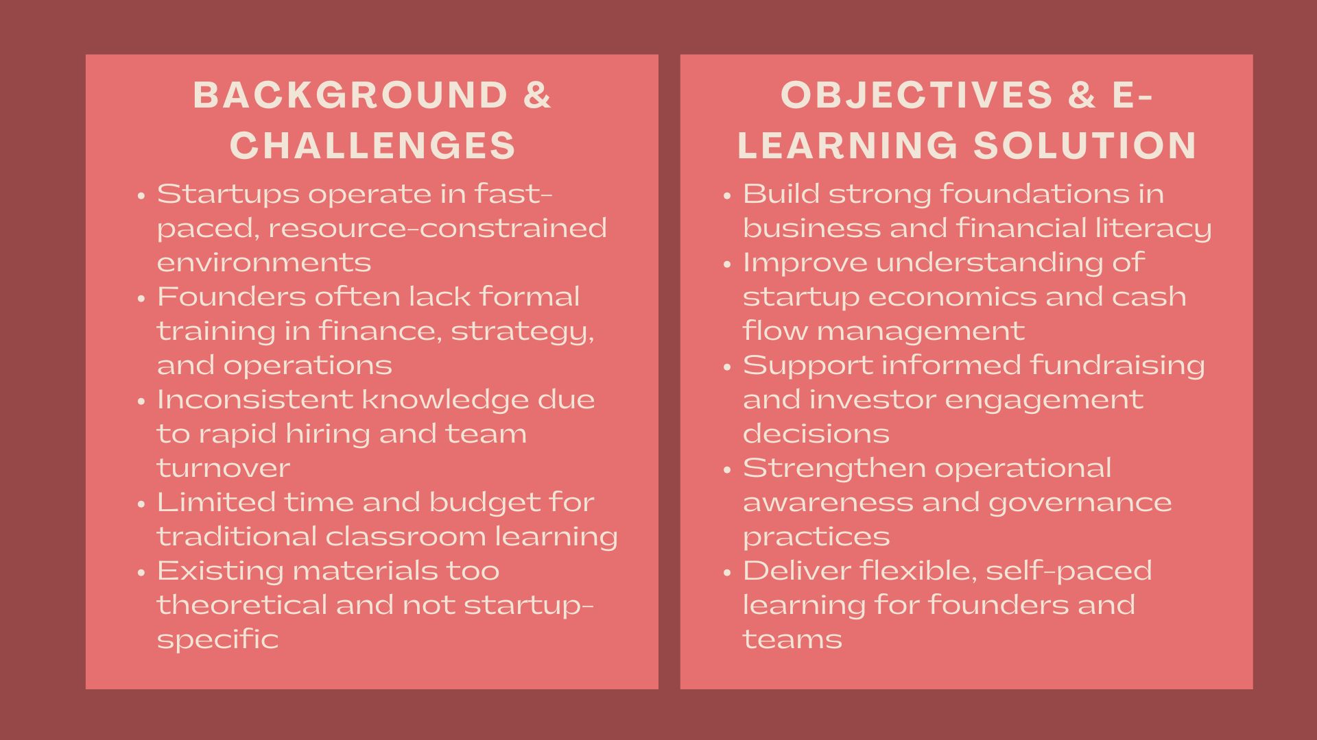 Case Study Startups E-Learning Services